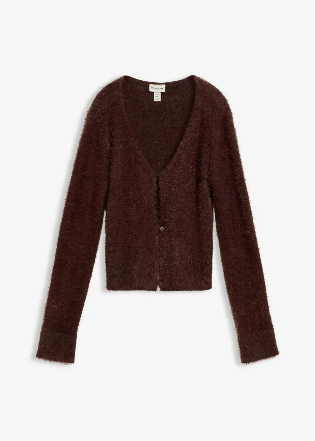 New Feinstrickjacke aus Federgarn Damen Bekleidung·Umstandsmode|Strickmode