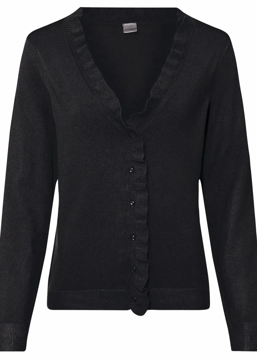 Outlet Feinstrickjacke aus fließendem Viskose-Mix Damen Pullover & Strickjacken|Strickmode
