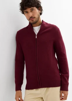 Sale Feinstrickjacke aus reiner Baumwolle Herren Pullover & Strickjacken|Basics