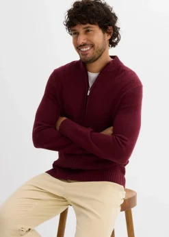 Sale Feinstrickjacke aus reiner Baumwolle Herren Pullover & Strickjacken|Basics