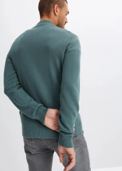 Sale Feinstrickjacke aus reiner Baumwolle Herren Pullover & Strickjacken|Basics