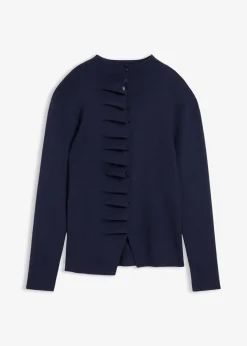 Damen bonprix Pullover & Strickjacken|Strickmode|Feinstrickjacke aus softem Viskose-Mix