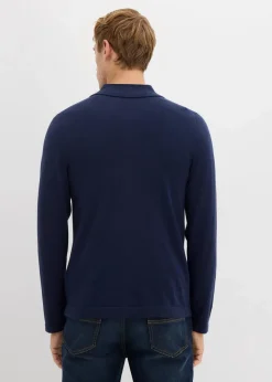 Herren bonprix Große Größen|Pullover & Strickjacken|Feinstrickjacke mit edler Merinowolle, Slim Fit