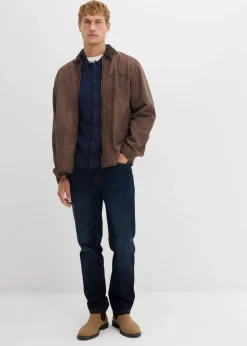 Herren bonprix Große Größen|Pullover & Strickjacken|Feinstrickjacke mit edler Merinowolle, Slim Fit