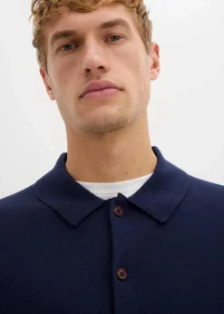 Herren bonprix Große Größen|Pullover & Strickjacken|Feinstrickjacke mit edler Merinowolle, Slim Fit