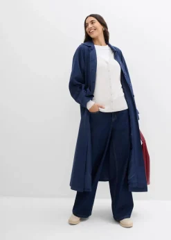 Damen bonprix Bekleidung·Röcke|Bekleidung·Jeans|Feinstrickjacke mit Knopfleiste