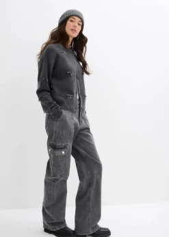 Damen bonprix Nachhaltigere Materialien|Pullover & Strickjacken|Feinstrickjacke mit Schleifen