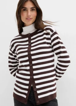 Damen bonprix Bekleidung·Umstandsmode|Pullover & Strickjacken|Feinstrickjacke, Rundhals