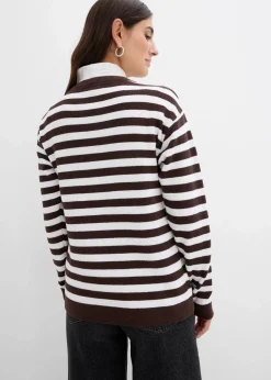 Damen bonprix Bekleidung·Umstandsmode|Pullover & Strickjacken|Feinstrickjacke, Rundhals