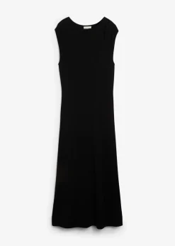 Feinstrickkleid aus Viskose-Mix Damen Bekleidung·Pullover & Strickjacken|Kleider