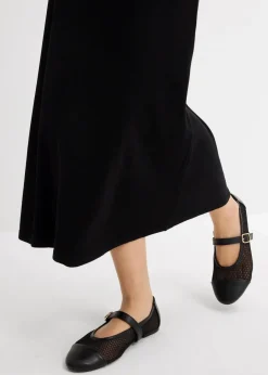 Feinstrickkleid aus Viskose-Mix Damen Bekleidung·Pullover & Strickjacken|Kleider