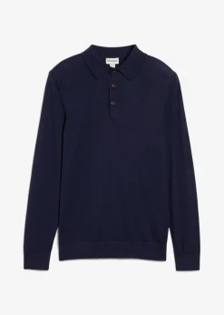 Herren bonprix Große Größen|Basics|Feinstrick-Polopullover mit edler Merinowolle, Slim Fit