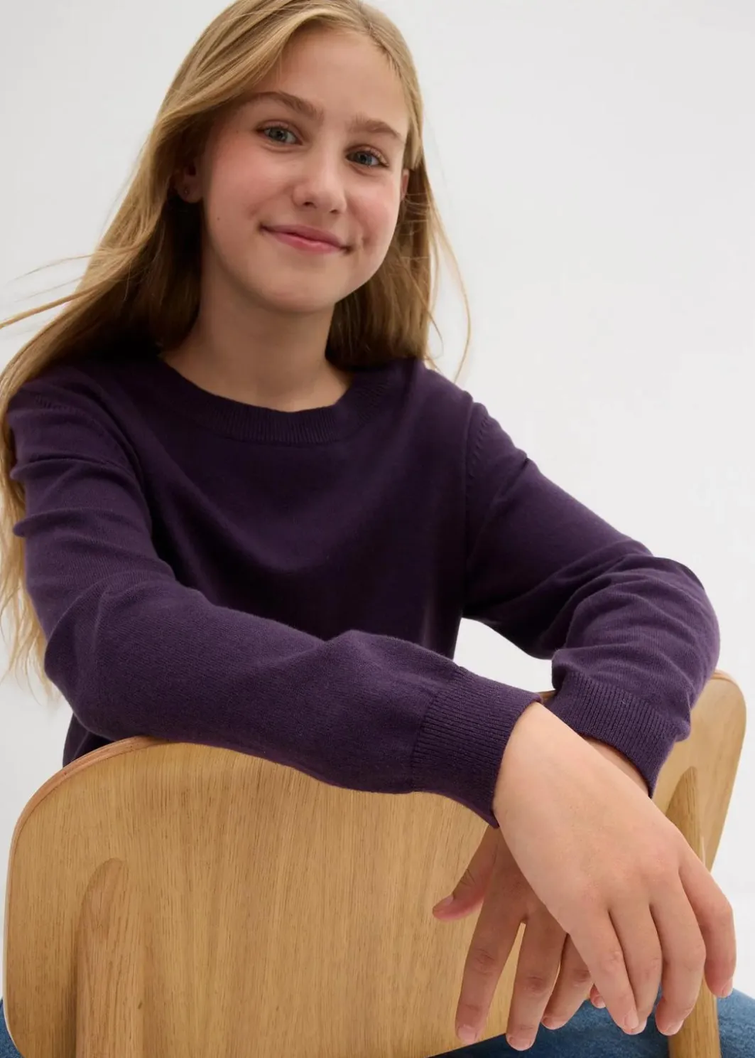 Hot Feinstrickpullover Kinder Mädchen 9-16 Jahre·Sweat & Strick