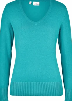 Damen bonprix Strickmode|Pullover & Strickjacken|Feinstrickpullover