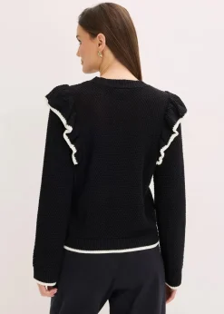 Damen bonprix Bekleidung·Umstandsmode|Bekleidung·Jeans|Feinstrickpullover aus Baumwoll-Mix