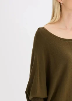 Damen bonprix Bekleidung·Umstandsmode|Bekleidung·Jeans|Feinstrickpullover aus feinem Viskose-Mix