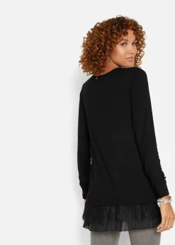 Feinstrickpullover aus fließendem Viskose-Mix Damen Bekleidung·Umstandsmode|Bekleidung·Jeans