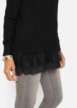 Feinstrickpullover aus fließendem Viskose-Mix Damen Bekleidung·Umstandsmode|Bekleidung·Jeans