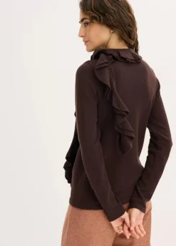 Damen bonprix Bekleidung·Umstandsmode|Strickmode|Feinstrickpullover aus fließendem Viskose-Mix
