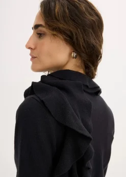Best Feinstrickpullover aus fließendem Viskose-Mix Damen Bekleidung·Umstandsmode|Strickmode