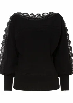 New Feinstrickpullover aus fließendem Viskose-Mix Damen Strickmode|Pullover & Strickjacken