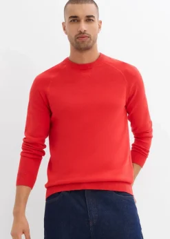 Herren bonprix Pullover & Strickjacken|Basics|Feinstrickpullover aus reiner Baumwolle (2er-Pack)