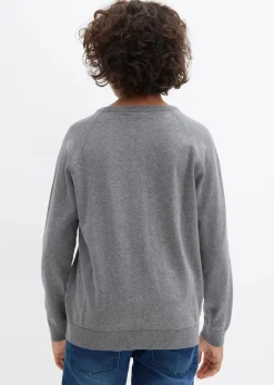 Kinder bonprix Jungen 9-16 Jahre·Mehrfachpacks|Jungen 9-16 Jahre·Bademode|Feinstrickpullover aus reiner Baumwolle (2er Pack)