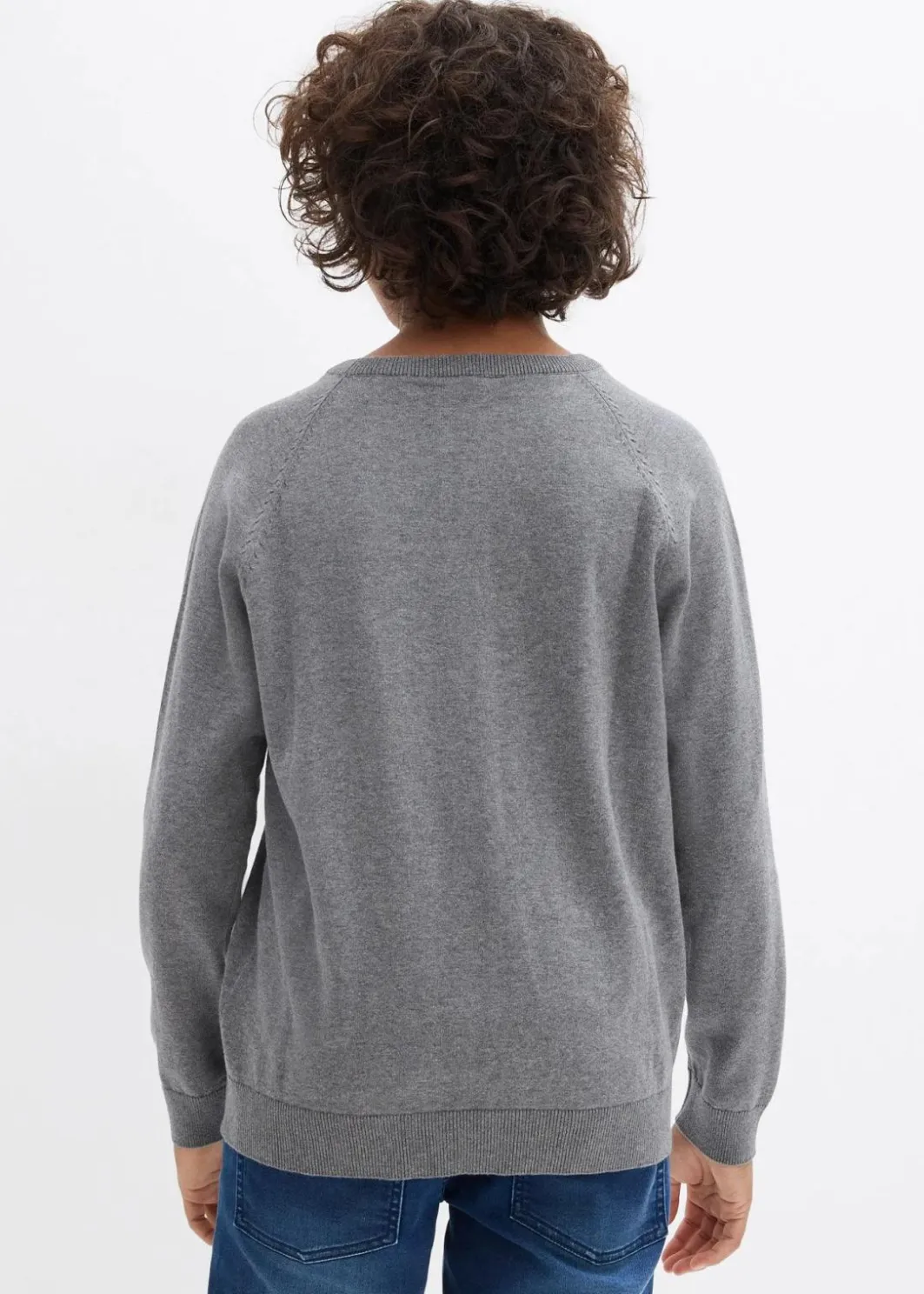 Kinder bonprix Jungen 9-16 Jahre·Mehrfachpacks|Jungen 9-16 Jahre·Bademode|Feinstrickpullover aus reiner Baumwolle (2er Pack)