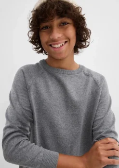 Kinder bonprix Jungen 9-16 Jahre·Mehrfachpacks|Jungen 9-16 Jahre·Bademode|Feinstrickpullover aus reiner Baumwolle (2er Pack)