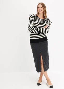 Discount Feinstrickpullover aus softem Viskose-Mix Damen Bekleidung·Umstandsmode|Bekleidung·Jeans