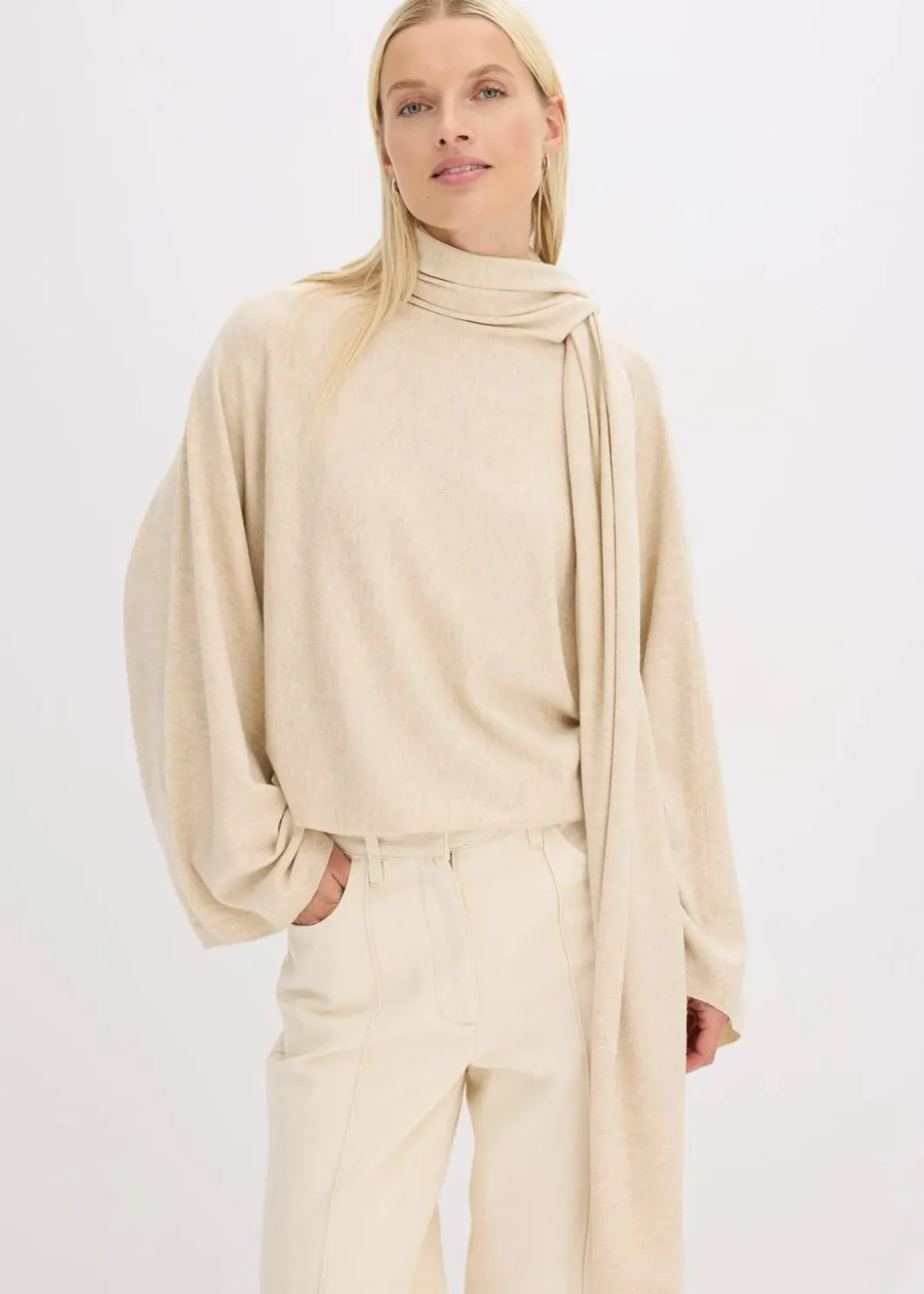 Best Feinstrickpullover aus softem Viskose-Mix Damen Pullover & Strickjacken|Strickmode