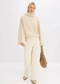 Best Feinstrickpullover aus softem Viskose-Mix Damen Pullover & Strickjacken|Strickmode