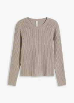 Damen bonprix Bekleidung·Umstandsmode|Bekleidung·Jeans|Feinstrickpullover aus softem Viskose-Mix