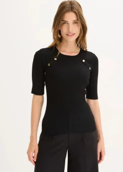 Hot Feinstrickpullover aus softem Viskose-Mix Damen Bekleidung·Umstandsmode|Bekleidung·Jeans