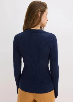 Feinstrickpullover aus softem Viskose-Mix Damen Pullover & Strickjacken|Bekleidung·Jeans