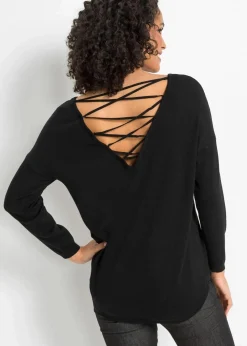 Damen bonprix Bekleidung·Umstandsmode|Bekleidung·Jeans|Feinstrickpullover aus Viskose-Mix