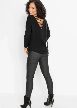 Damen bonprix Bekleidung·Umstandsmode|Bekleidung·Jeans|Feinstrickpullover aus Viskose-Mix