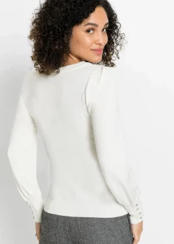 Damen bonprix Bekleidung·Umstandsmode|Pullover & Strickjacken|Feinstrickpullover aus Viskose-Mix
