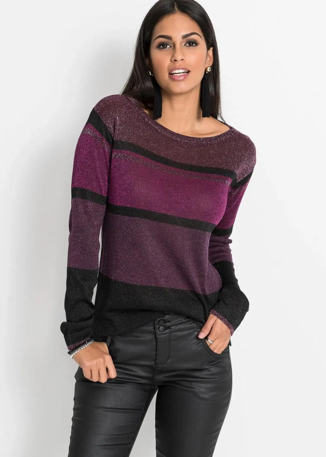 Feinstrickpullover aus Viskose-Mix Damen Bekleidung·Umstandsmode|Bekleidung·Jeans