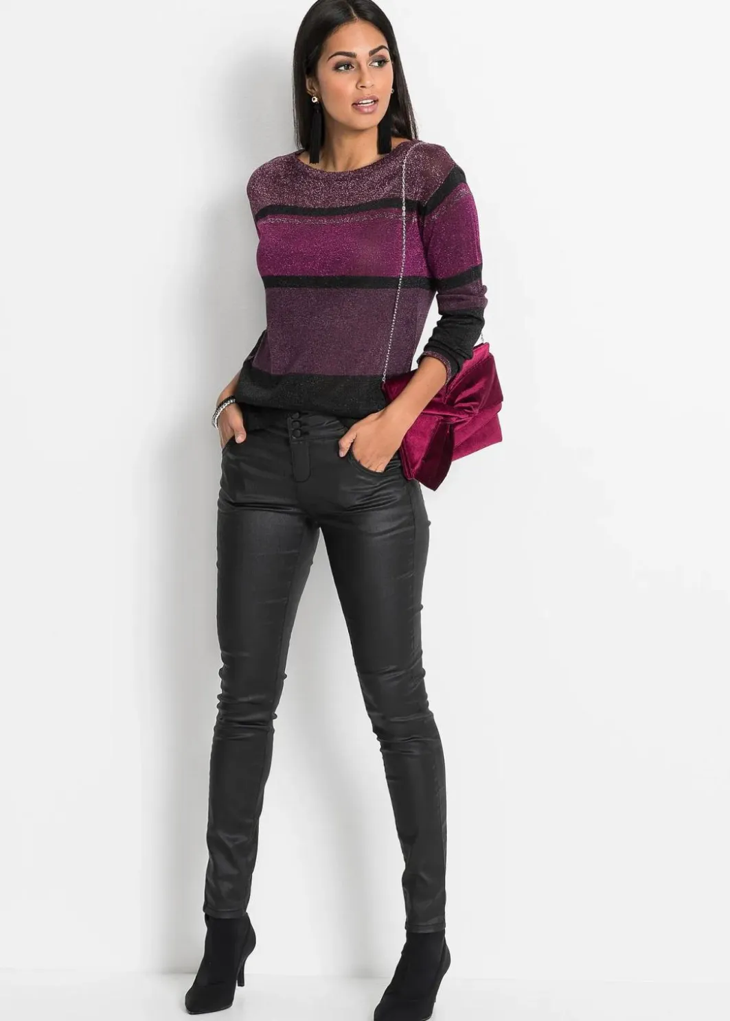 Feinstrickpullover aus Viskose-Mix Damen Bekleidung·Umstandsmode|Bekleidung·Jeans