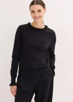 Clearance Feinstrickpullover aus Viskose-Mix Damen Bekleidung·Umstandsmode|Nachhaltigere Materialien