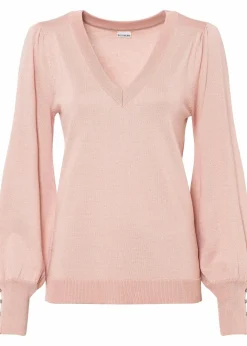 Damen bonprix Bekleidung·Umstandsmode|Pullover & Strickjacken|Feinstrickpullover aus Viskose-Mix