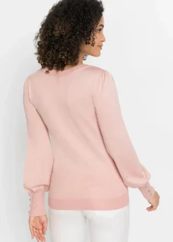 Damen bonprix Bekleidung·Umstandsmode|Pullover & Strickjacken|Feinstrickpullover aus Viskose-Mix