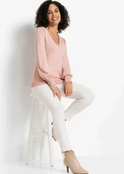Damen bonprix Bekleidung·Umstandsmode|Pullover & Strickjacken|Feinstrickpullover aus Viskose-Mix