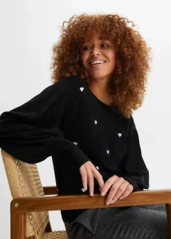 Feinstrickpullover aus Viskose-Mix Damen Bekleidung·Umstandsmode|Bekleidung·Jeans
