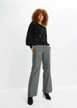Feinstrickpullover aus Viskose-Mix Damen Bekleidung·Umstandsmode|Bekleidung·Jeans