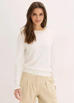 Clearance Feinstrickpullover aus Viskose-Mix Damen Pullover & Strickjacken|Strickmode
