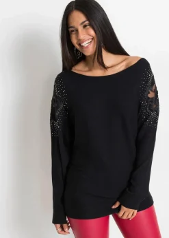Damen bonprix Bekleidung·Umstandsmode|Bekleidung·Jeans|Feinstrickpullover aus Viskose-Mix