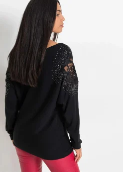 Damen bonprix Bekleidung·Umstandsmode|Bekleidung·Jeans|Feinstrickpullover aus Viskose-Mix