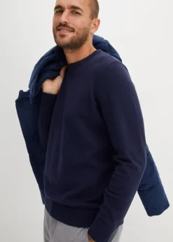 Herren bonprix Große Größen|Basics|Feinstrickpullover aus weichem Baumwollmix